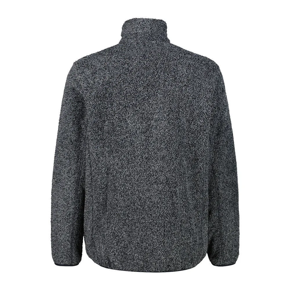 CMP MAN JACKET Herren Fleecejacke grau
