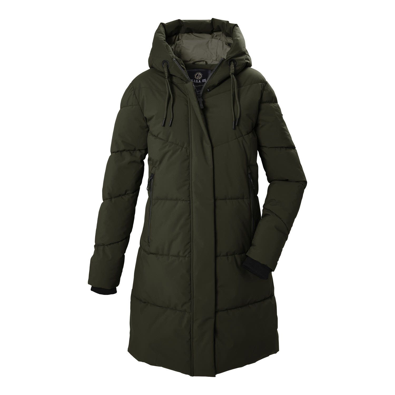 Killtec GW 31 WMN QLTD PRK Damen Steppparka Wintermantel Freizeitmantel Parka dunkeloliv