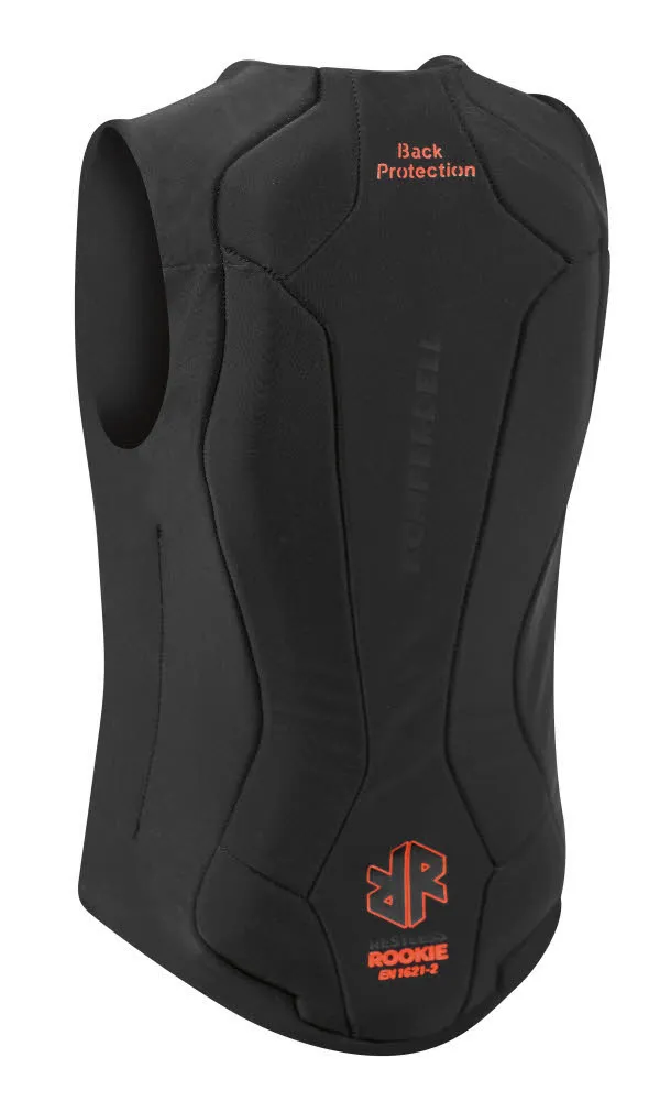 Komperdell Ballistic Vest Flex Fit ECO Kinder Rückenprotektor schwarz/orange
