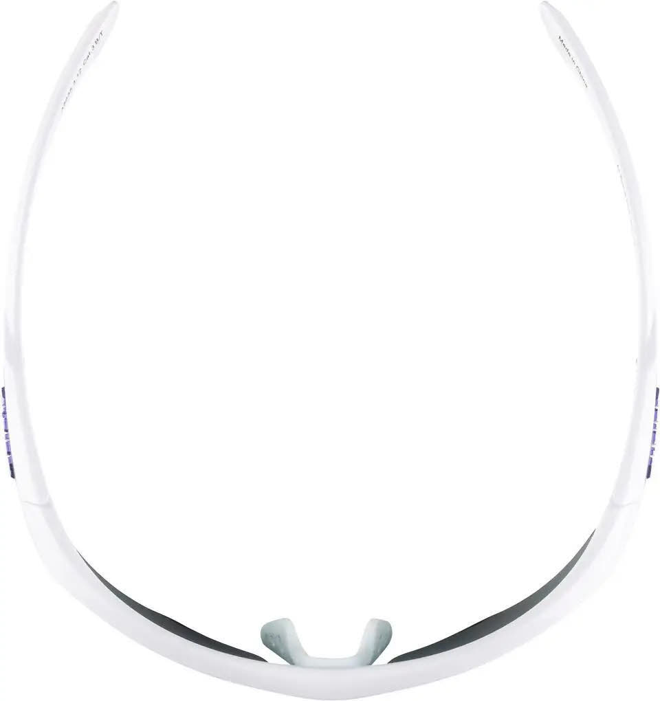 Alpina NYLOS HR Unisex Sportbrille Sonnenbrille white/purple gloss