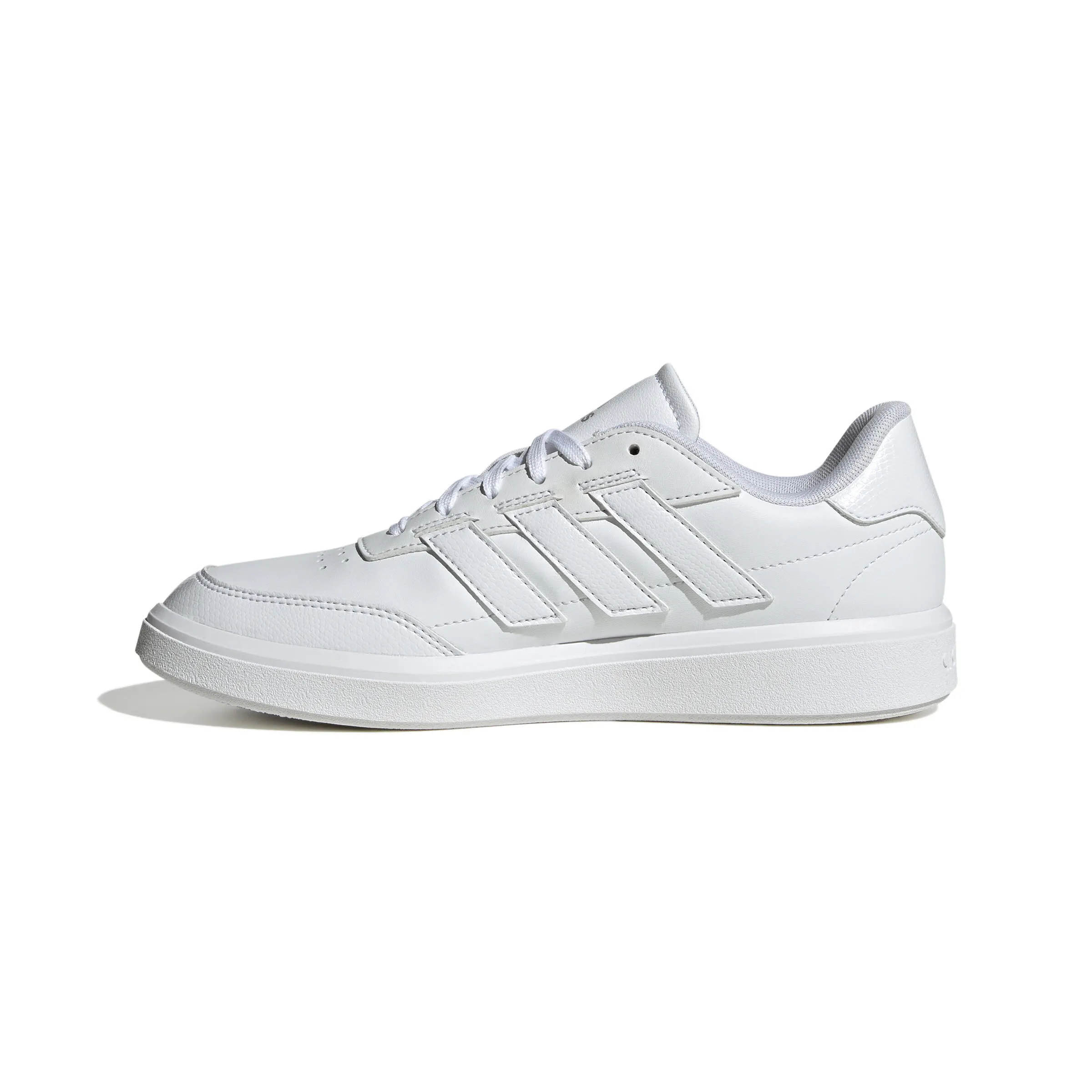 adidas Courtblock Damen Sportschuhe Alltagsschuhe weiß