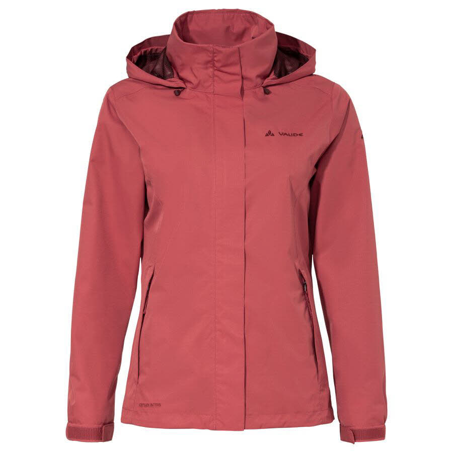 Vaude Escape Light Damen Regenjacke Kapuzenjacke rot