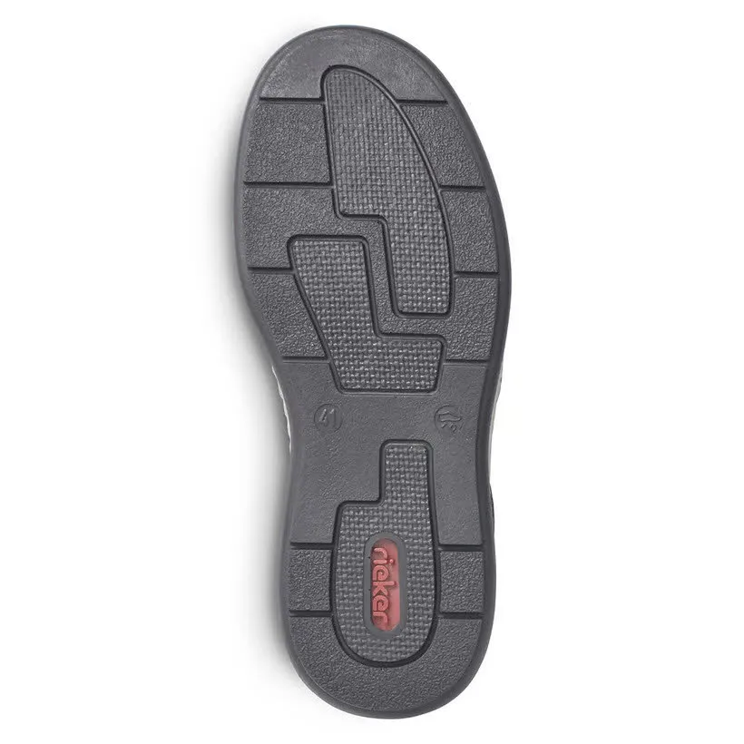 Rieker FSK Herren Halbschuhe Slipper Sneaker schwarz