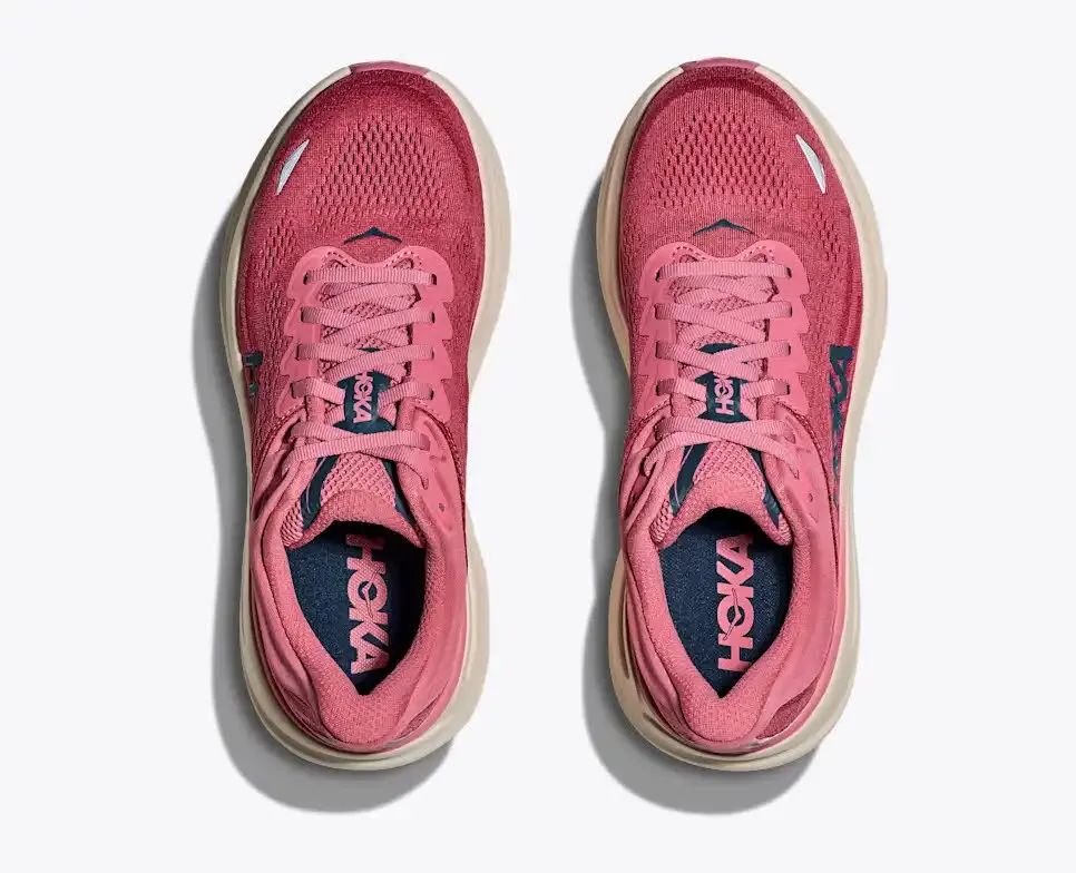 Hoka Bondi 9 Laufschuh Damen lingonberry / cranberry