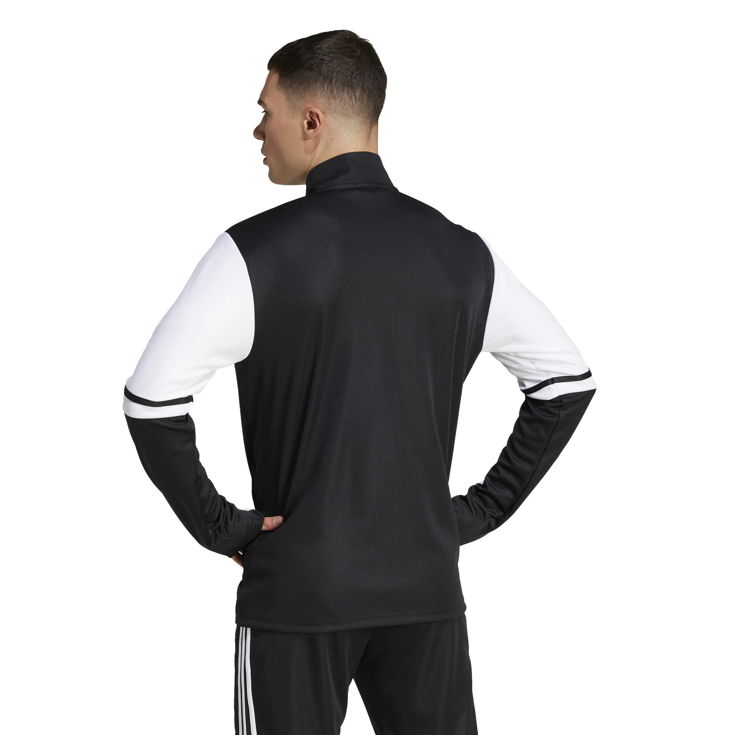 adidas Squadra 25 Trainingsjacke Sportjacke Herren schwarz weiß