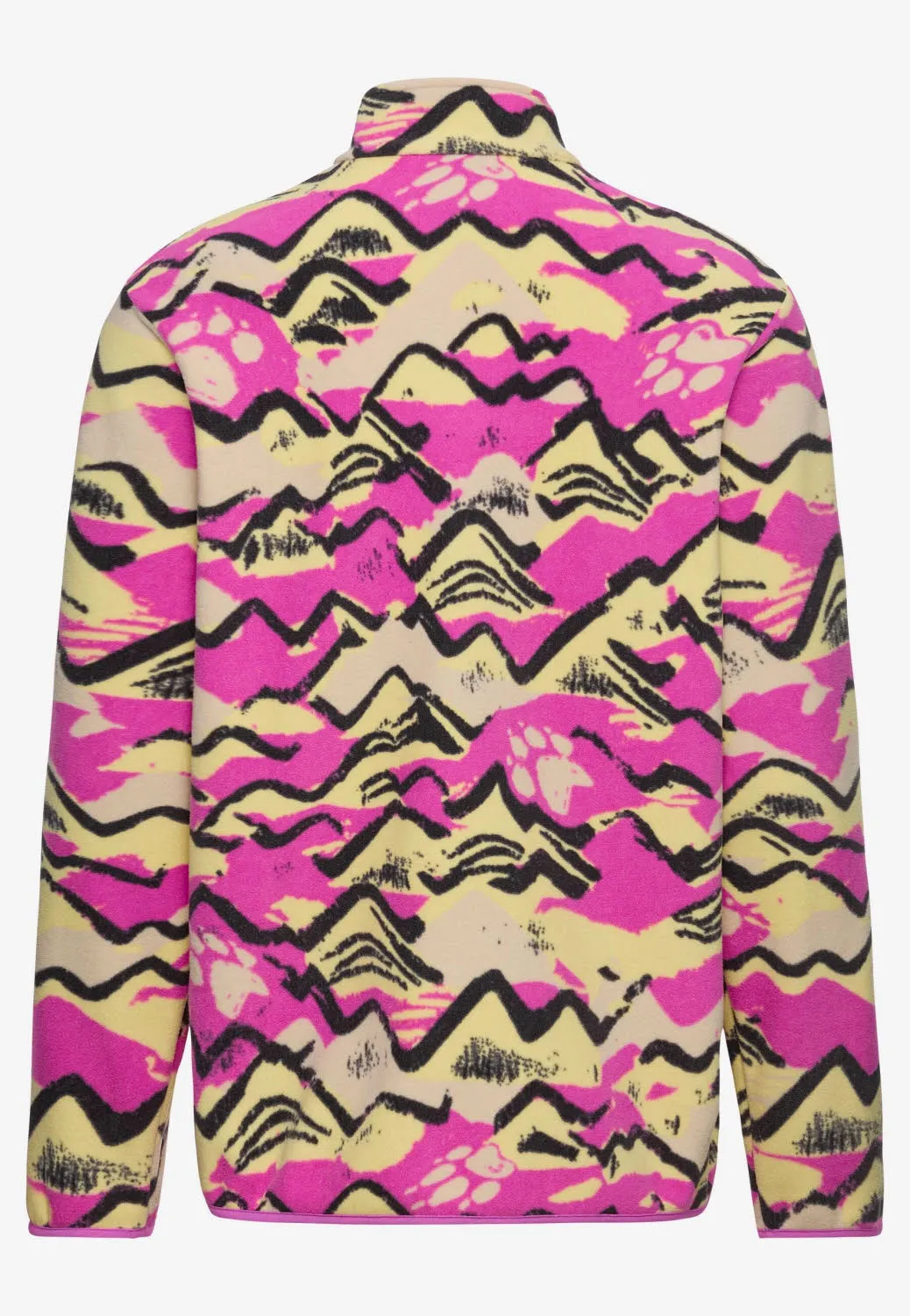 Jack Wolfskin Paw Era 100 Print Hz Damen Fleecepullover braun