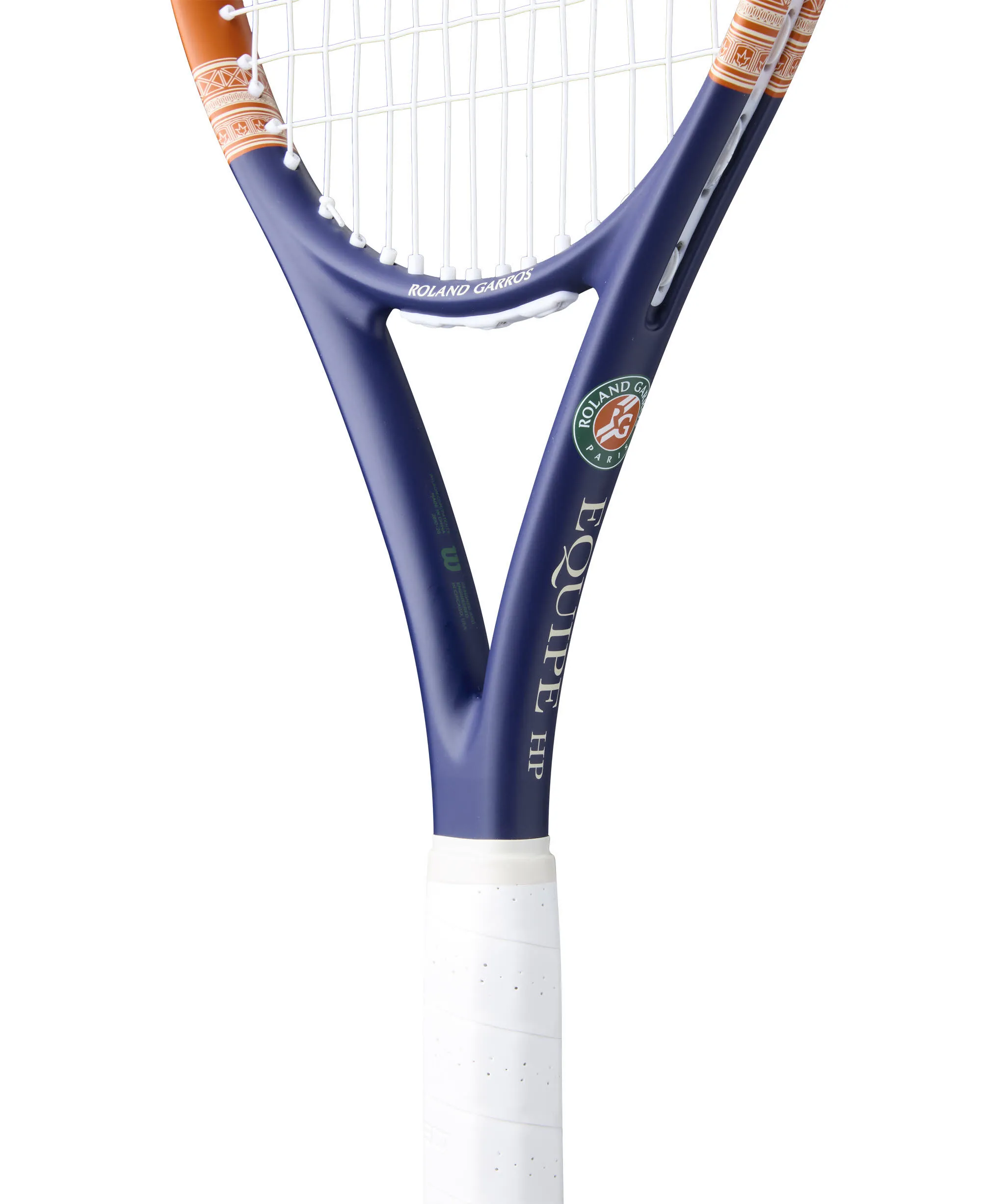 Wilson Roland-Garros 2026 Equipe HP Unisex Tennisschläger navy/orange