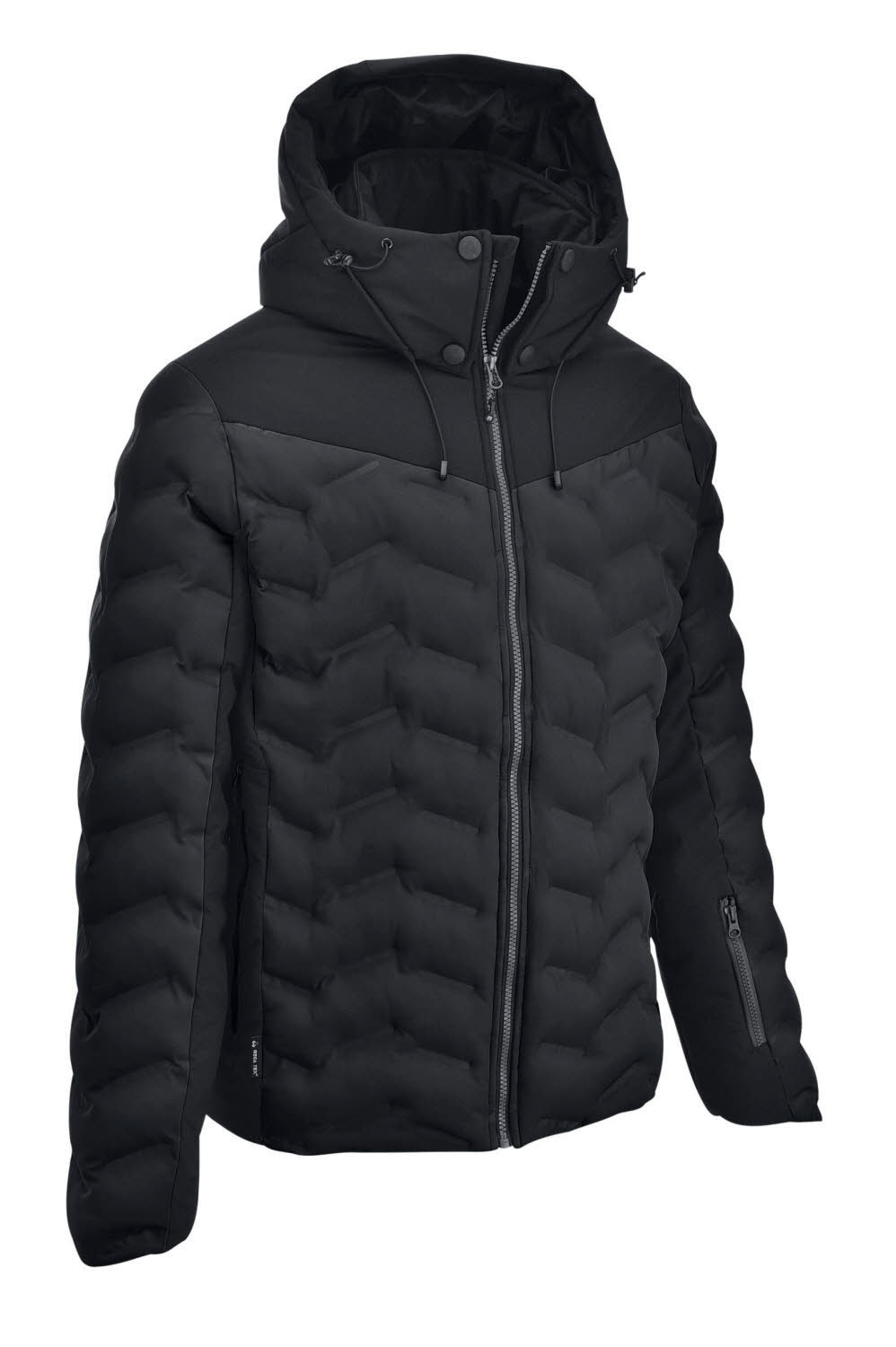 Maul Thun MTX Skijacke Winterjacke Steppjacke Herren schwarz