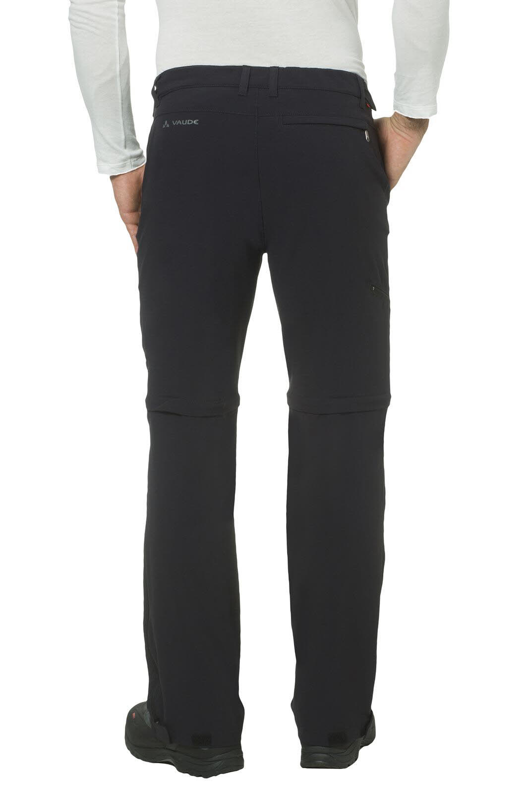 Vaude Herren Farley Stretch T-Zip Pants Wanderhose Trekkinghose Outdoorhose black NEU