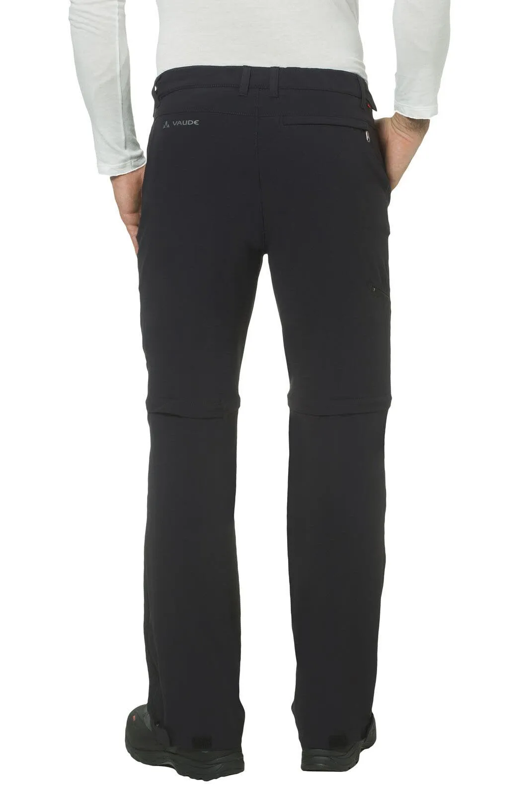 Vaude Herren Farley Stretch T-Zip Pants Wanderhose Trekkinghose Outdoorhose black NEU