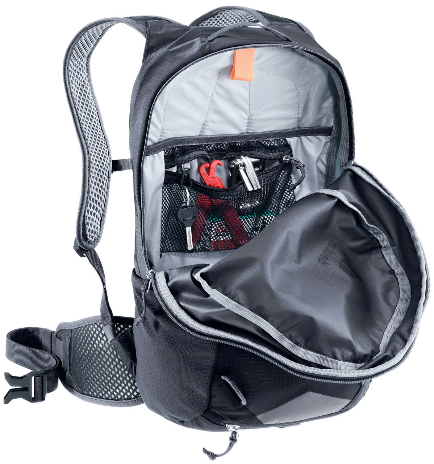 Deuter Race 16 Fahrradrucksack Freizeitrucksack schwarz