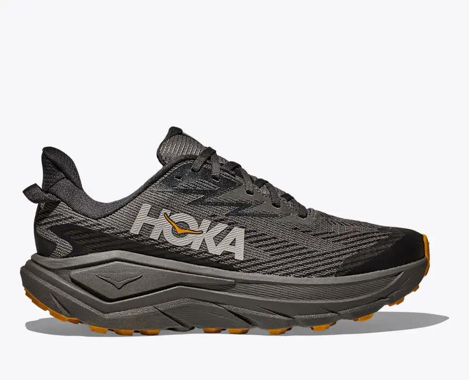 Hoka Challenger 8 GORE-TEX Herren wasserdichter Laufschuh schwarz/orange