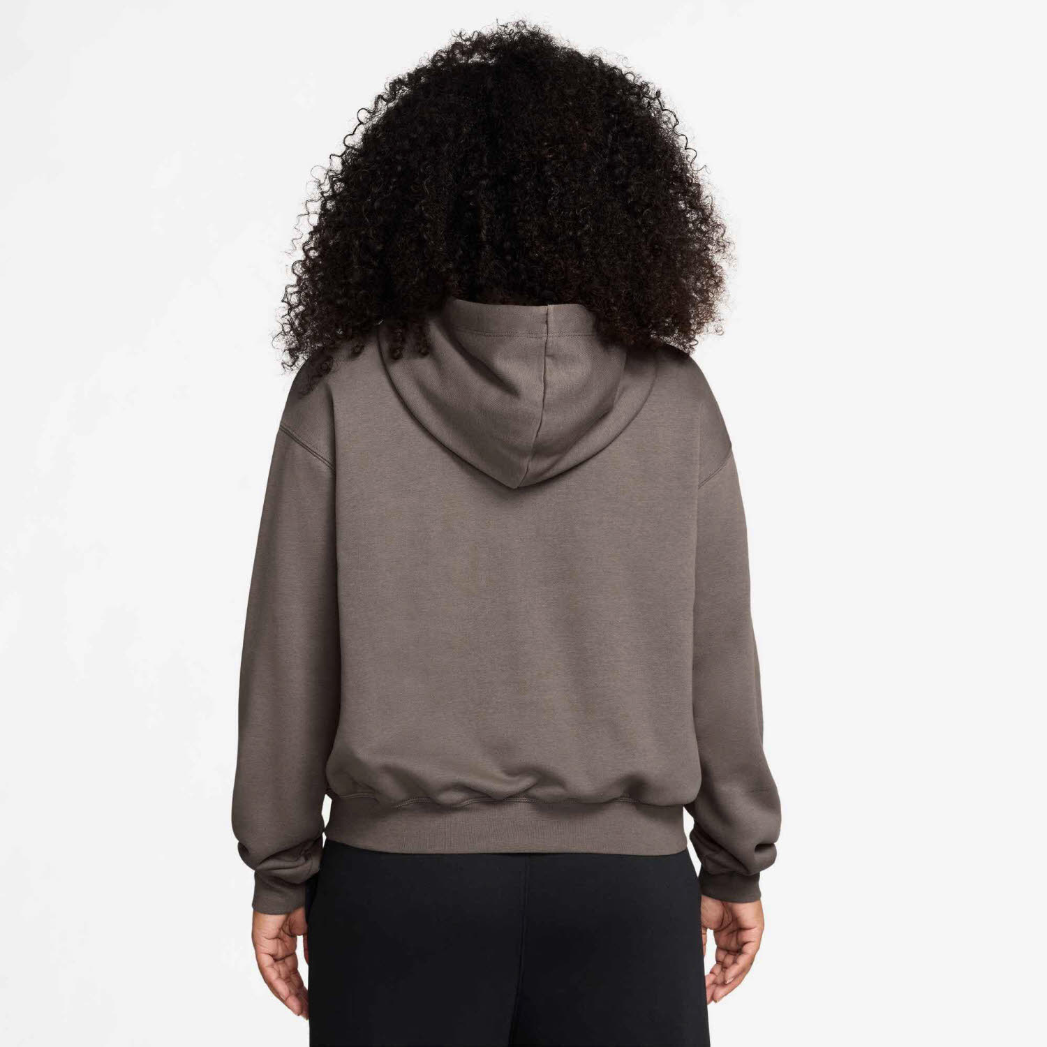 Nike W J SPT DF CSVR FLC Damen Hoodie Kapuzenpullover olivgrau
