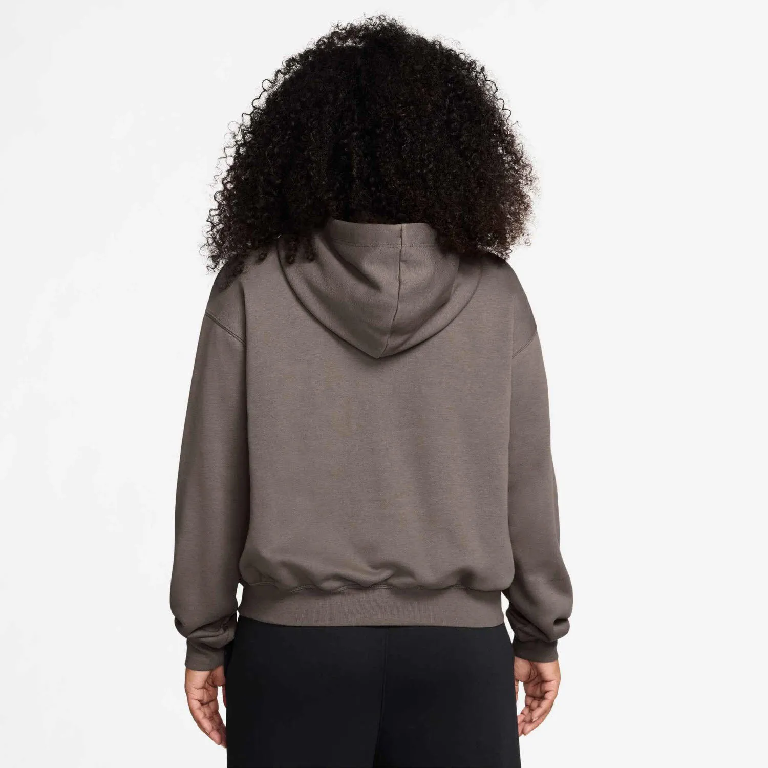 Nike W J SPT DF CSVR FLC Damen Hoodie Kapuzenpullover olivgrau