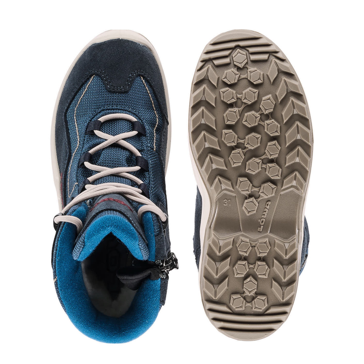 Lowa LINO GTX HIgh Kinder Winterstiefel navy/dune
