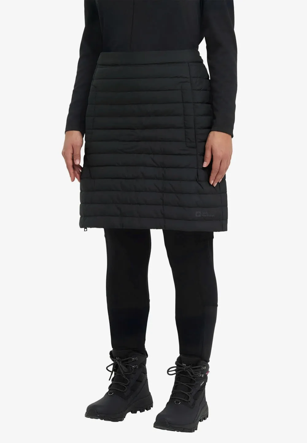 Jack Wolfskin Iceguard Skirt Damen Rock Winterrock phantom