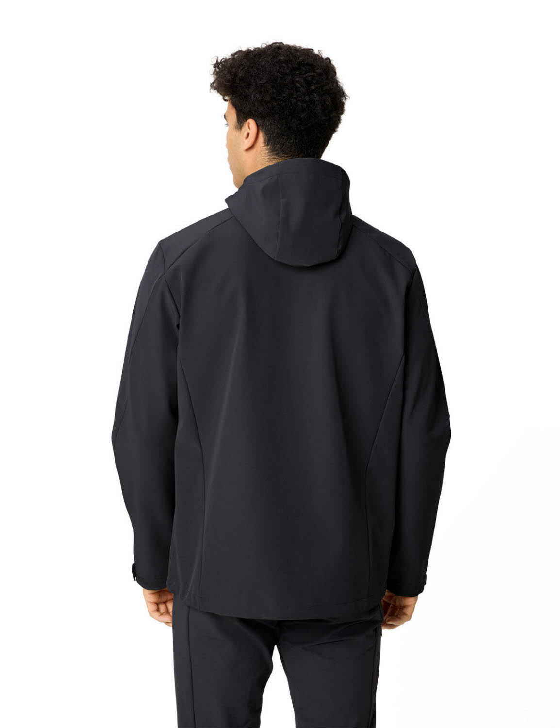 Vaude Men's Cyclone Hooded Jacket II Herren Softshelljacke Outdoorjacke schwarz