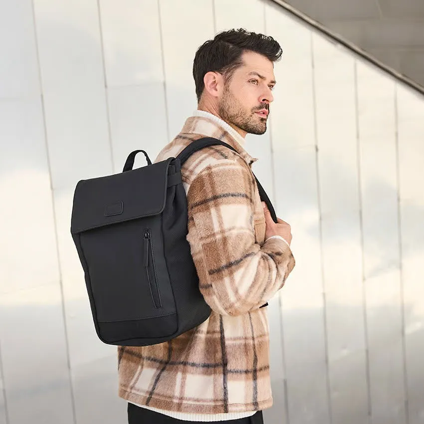 Riecker Rucksack Unisex Tagesrucksack Alltagsrucksack schwarz