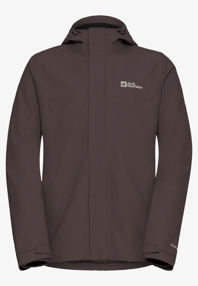 Jack Wolfskin ALTENBERG 3IN1 JKT M Herren Outdoorjacke Kombijacke braun