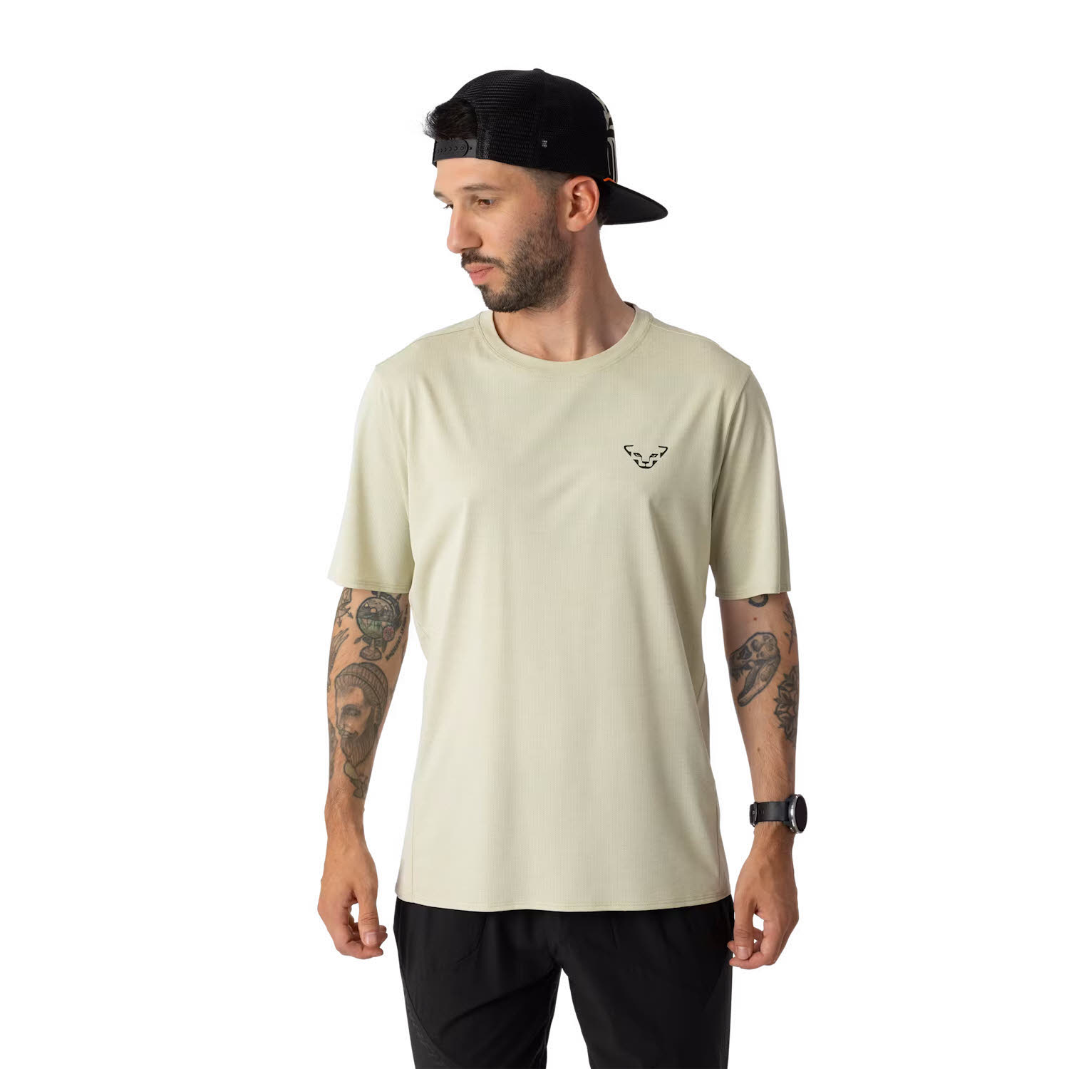 Dynafit TRAIL T-SHIRT M Herren Laufshirt Funktionsshirt overcast