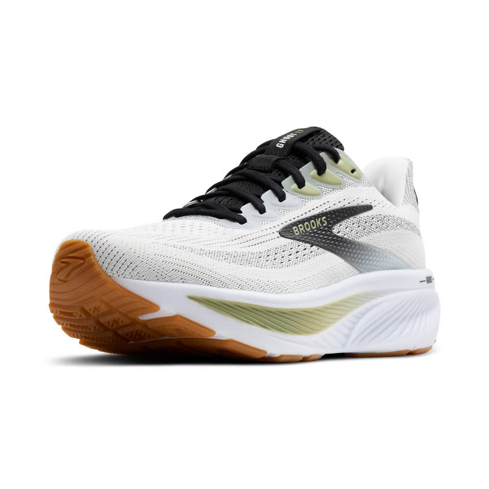 Brooks Ghost 17 Herren Laufschuhe Joggingschuhe white/black/tea