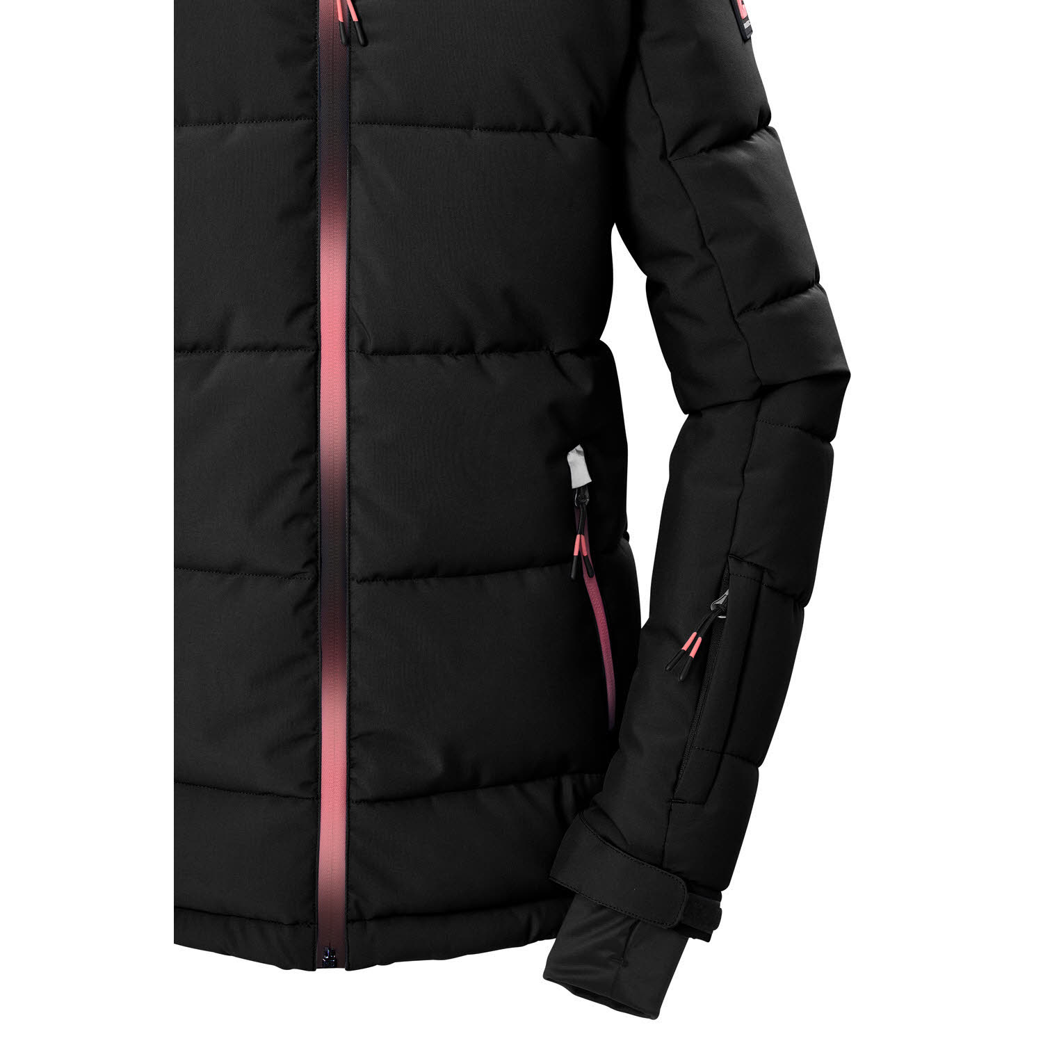 Killtec KSW 186 GRLS SKI JCKT Mädchen Skijacke Winterjacke schwarz
