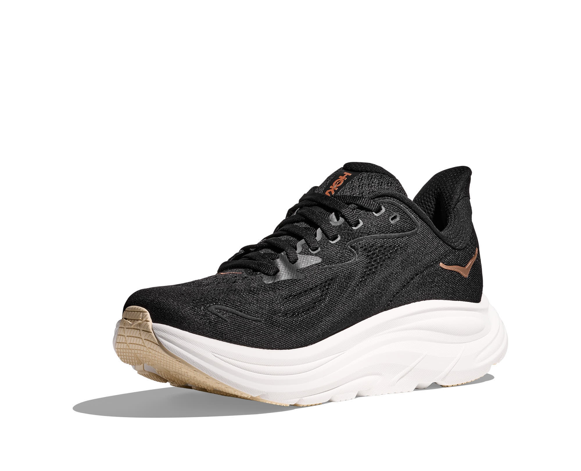 Hoka W CLIFTON 10 Damen Laufschuhe Joggingschuhe black/rose gold