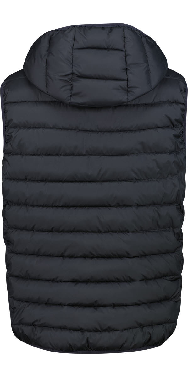 CMP MAN VEST SNAPS HOOD Herren Loftweste ärmellos antracite