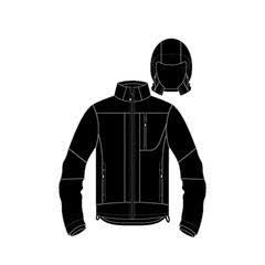 CMP SOFTSHELL JACKET FIX HOOD Herren Softshelljacke Funktionsjacke schwarz NEU