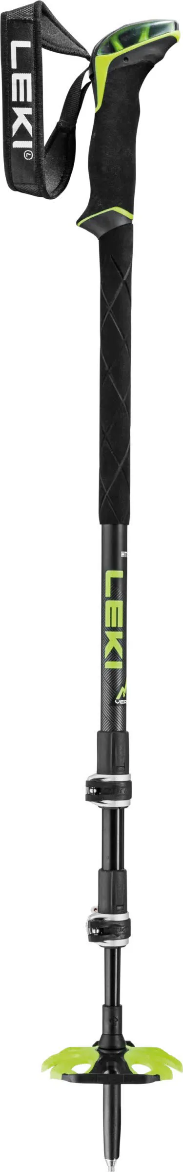 Leki Guide 3 Skistöcke Verstellbar Skitouren schwarz