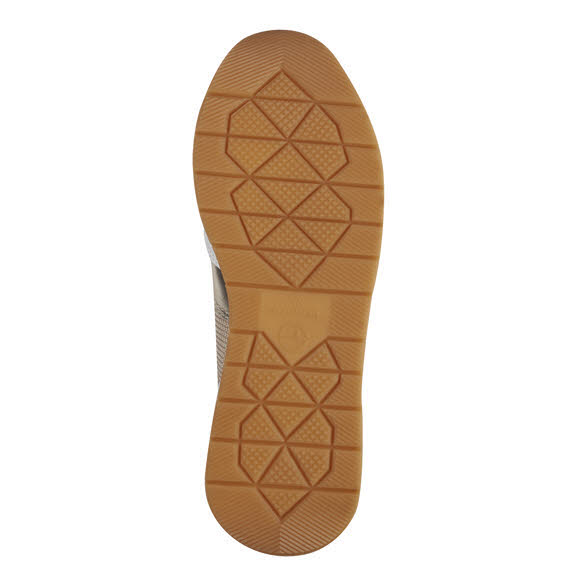 Tamaris Damen Sneaker gold weiß
