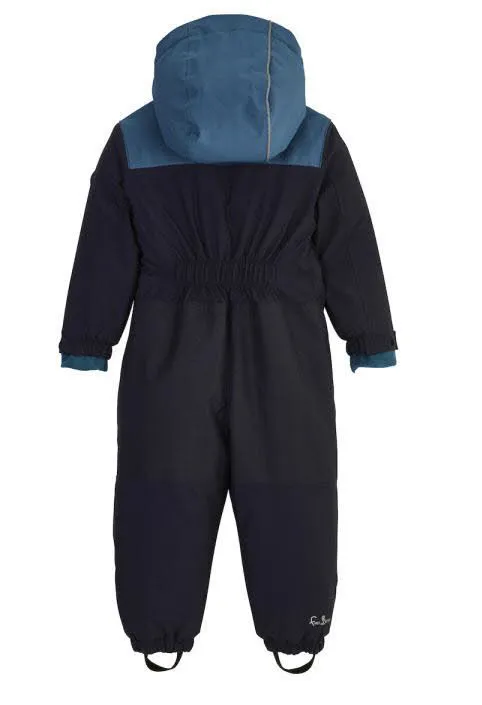 Killtec FIOW 11 Jungen Schneeanzug Funktionsoverall mit Kapuze blau