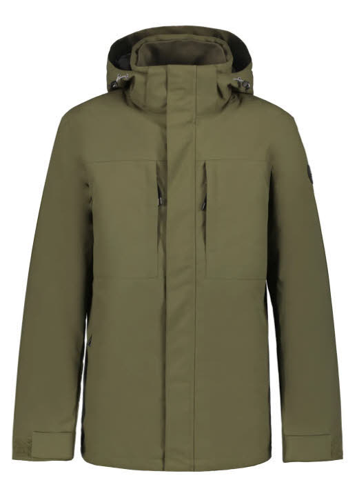 Icepeak Jacke ALSTON Winterjacke Freizeitjacke Herren olivgrün