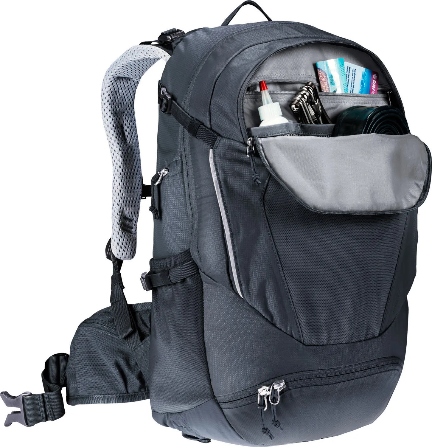 Deuter Trans Alpine 22 SL Damen Fahrradrucksack Freizeitrucksack schwarz