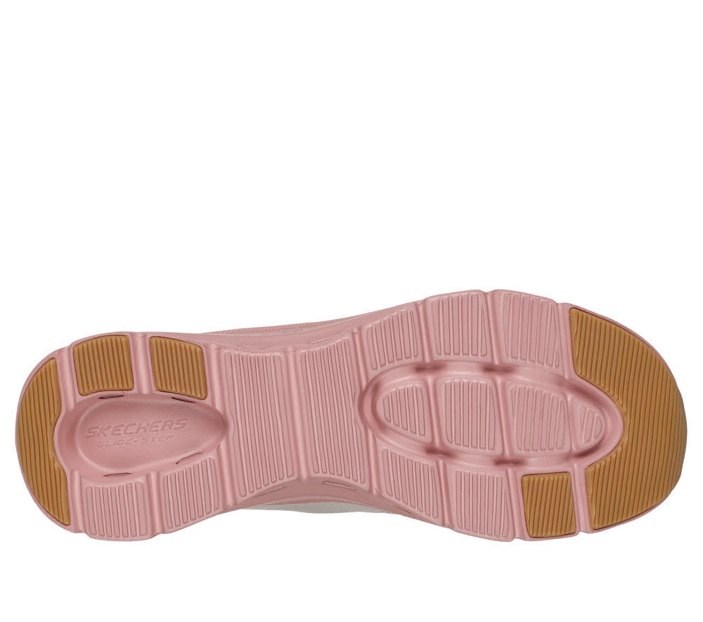 Skechers GLIDE-STEP PRO Damen Slip-ins Slipper Sneaker rosa grau