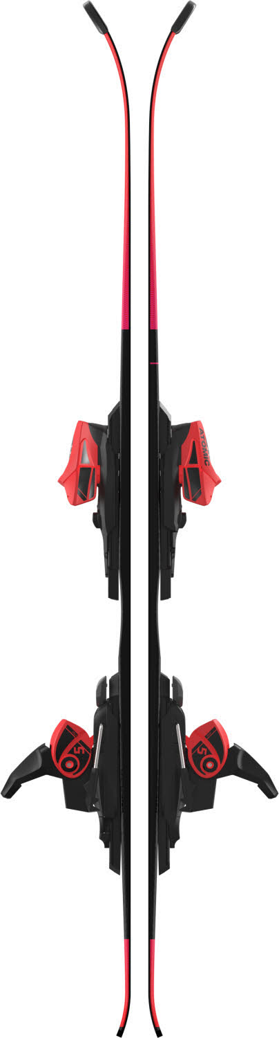 Atomic REDSTER J2 100-120 + C 5 GW Kinder Ski Einsteiger 26/27 rot/schwarz