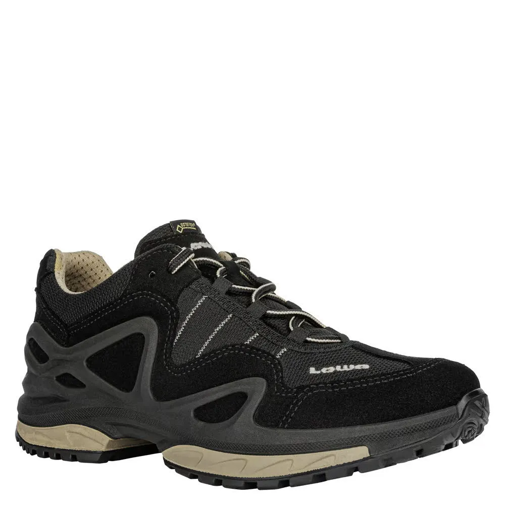 LOWA® GORGON GTX Ws Damen Wanderschuhe Trekkingschuhe Low schwarz
