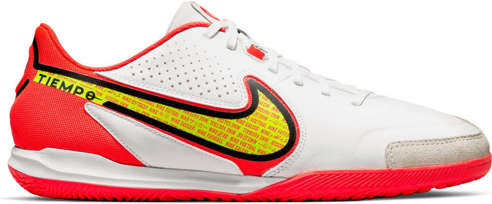 Nike Tiempo Legend 9 Academy Jungen Hallenschuhe Fußballschuhe Weiß