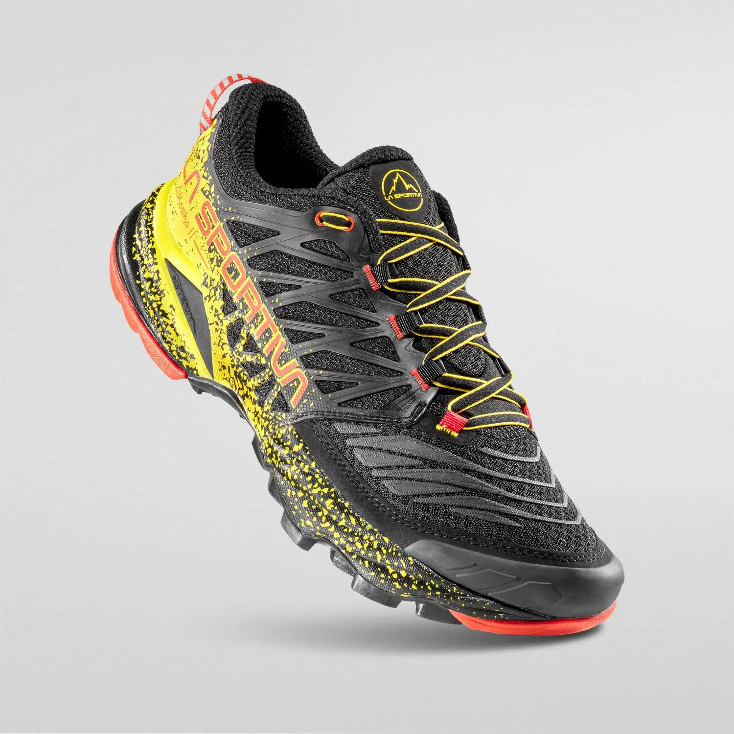 La Sportiva Akasha II Herren Laufschuhe Joggingschuhe schwarz/gelb