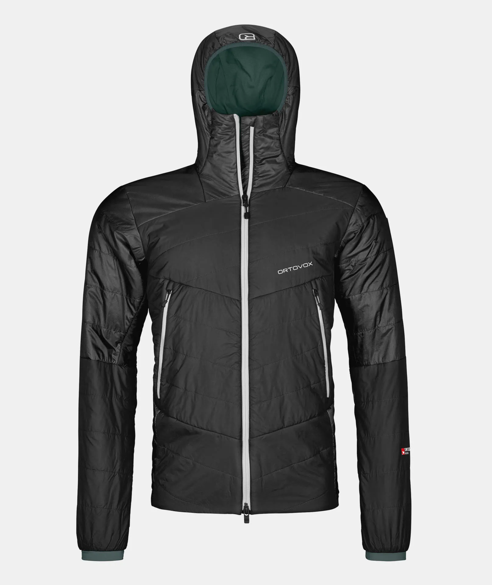 Ortovox WESTALPEN SWISSWOOL JACKET M Daunenjacke Kapuzenjacke Herren schwarz