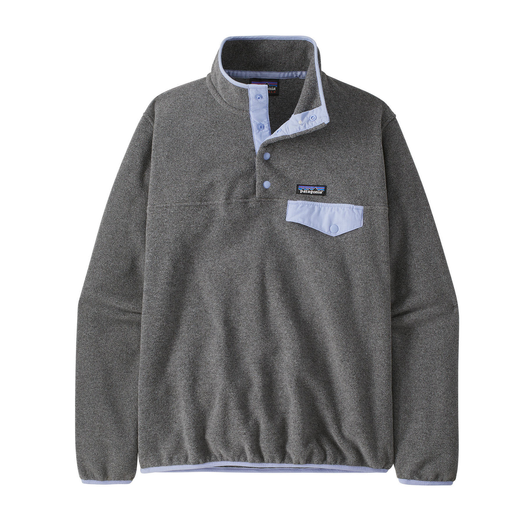 Patagonia Lightweight Synchilla Snap-T Fleece Pullover Damen Pullover grau