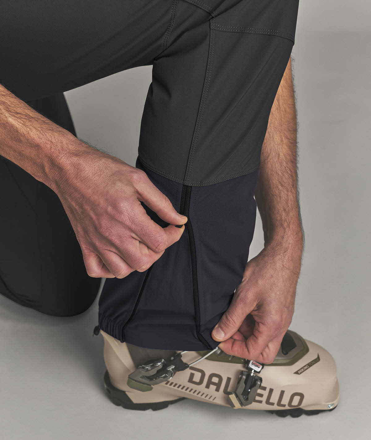 Ortovox Venet Softshell trekkinghose gefüttert Herren schwarz