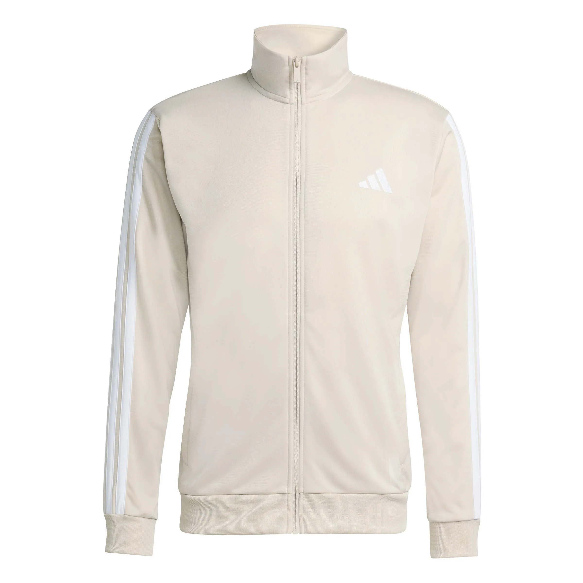 adidas M 3S TR TT Herren Trainingsanzug Set weiß