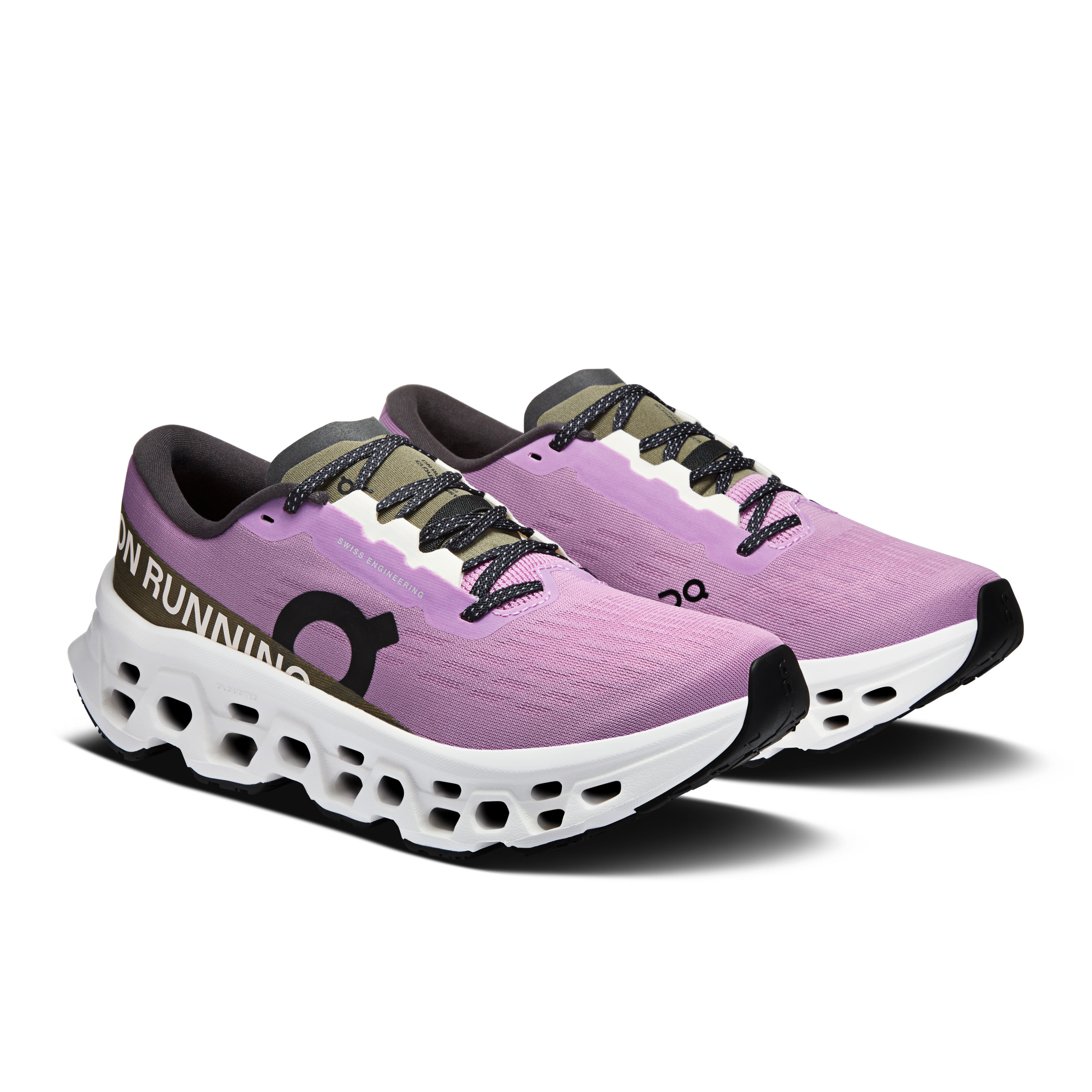 ON Cloudmonster 3 Damen Joggingschuhe Laufschuhe rosa