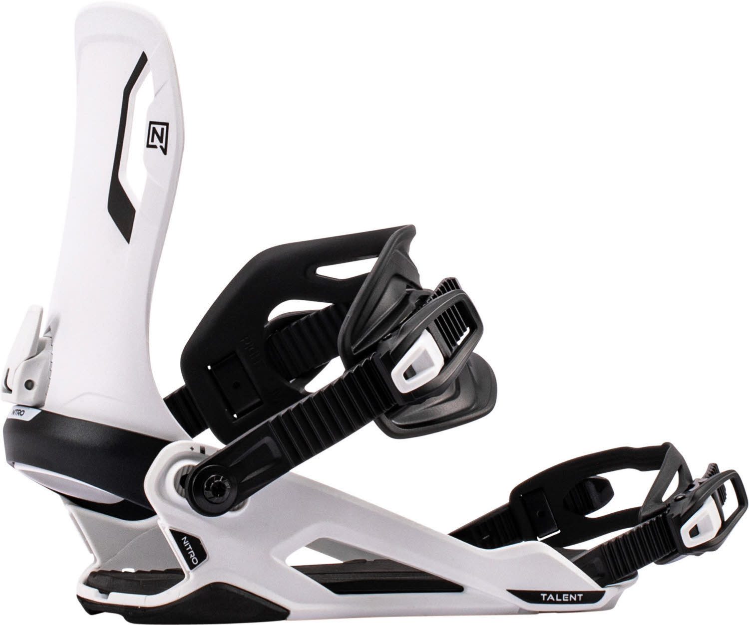 Nitro Talent Unisex Snowboard-Bindung weiß