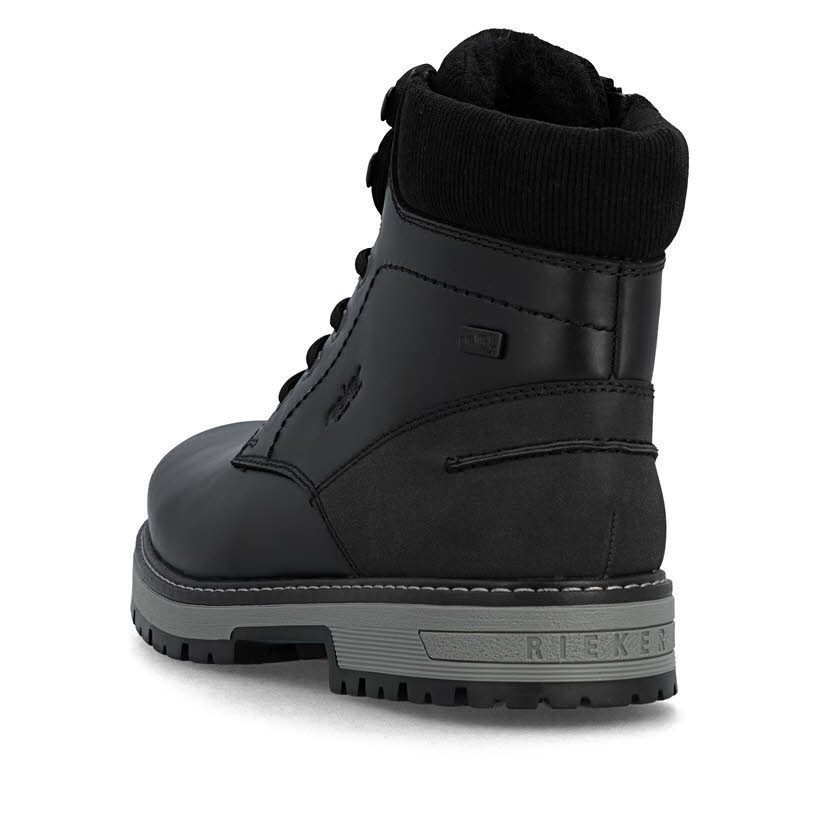Rieker Schnürstiefel Herren schwarz