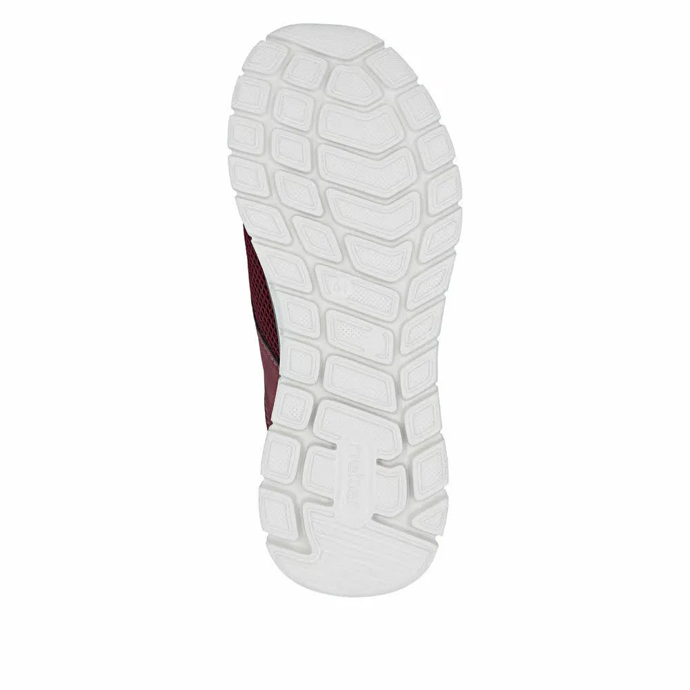 Rieker Herren Slipper rot
