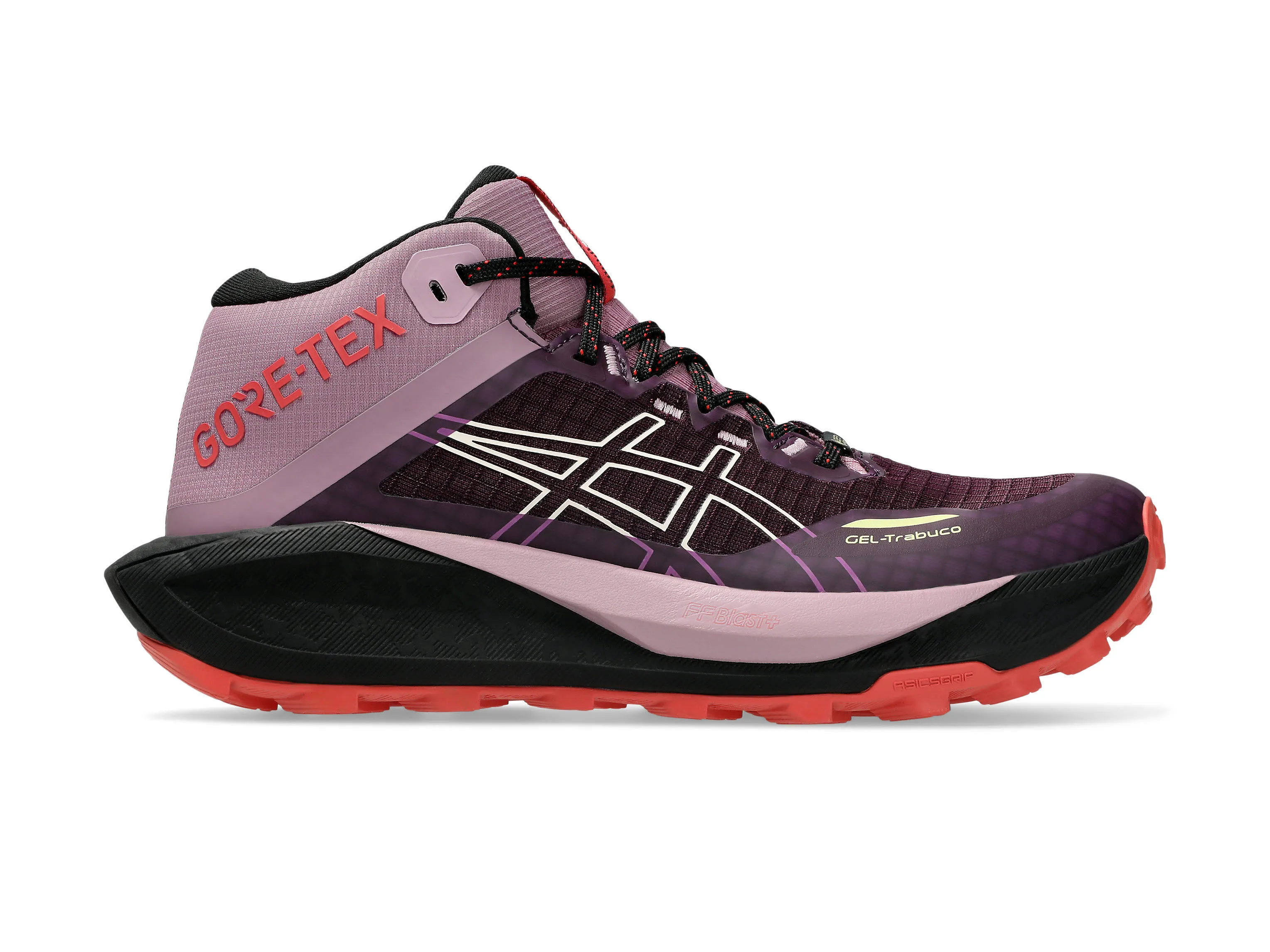 Asics GEL-Trabuco MT GTX Damen Trailrunning Laufschuhe dark aubergine/taro purple