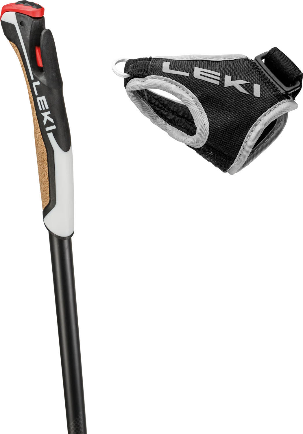 Leki PRC 750 Unisex Langlaufstöcke schwarz/weiß