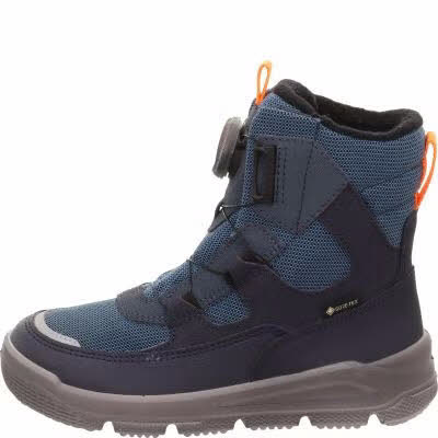 Superfit MARS Jungen Kinder Winterstiefel blau orange